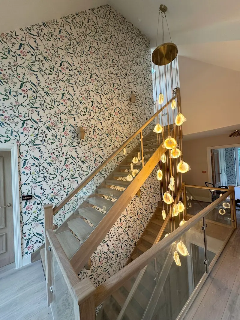 Interior painting finish